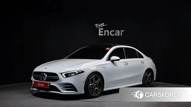 Mercedes-Benz A-Class W177 2021 Белый из Кореи