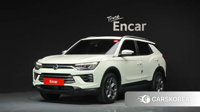 Ssangyong Beautiful Korando 2019 Белый из Кореи