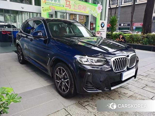 BMW X3 2024 Черный из Китая