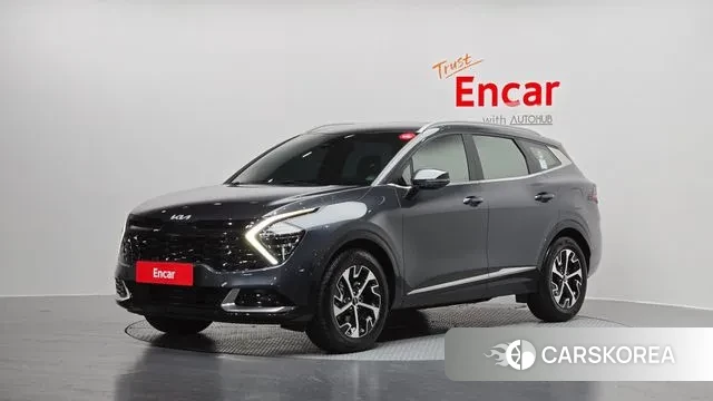 Kia Sportage 5th Generation Hybrid 2021 Серый из Кореи
