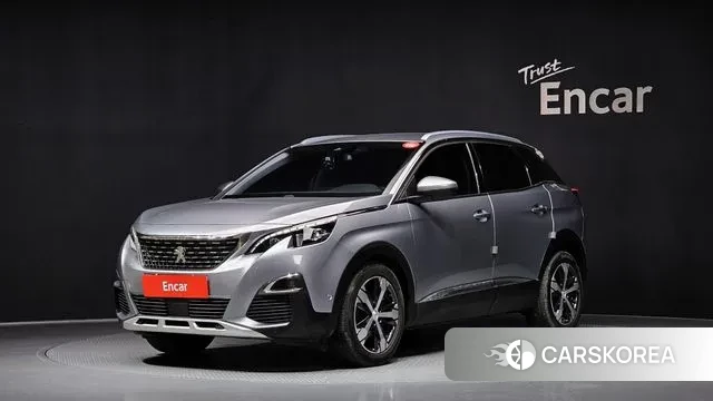 Peugeot 3008 second generation 2018 Серебряный из Кореи