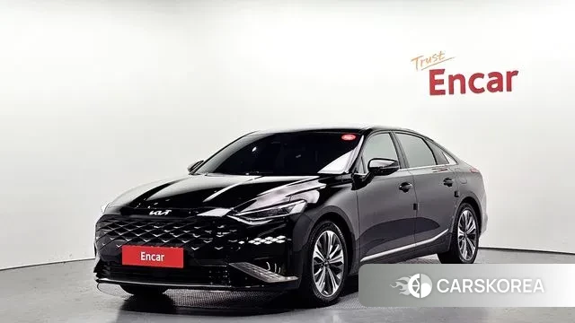 Kia K8 Hybrid 2023 Черный из Кореи