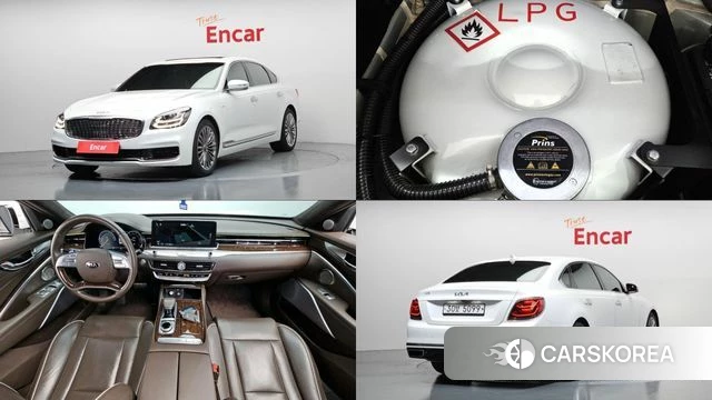 Kia More K9 2019 Белый из Кореи