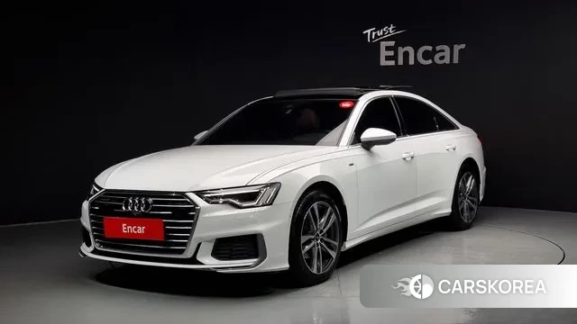 Audi A6 (C8) 2022 Белый из Кореи
