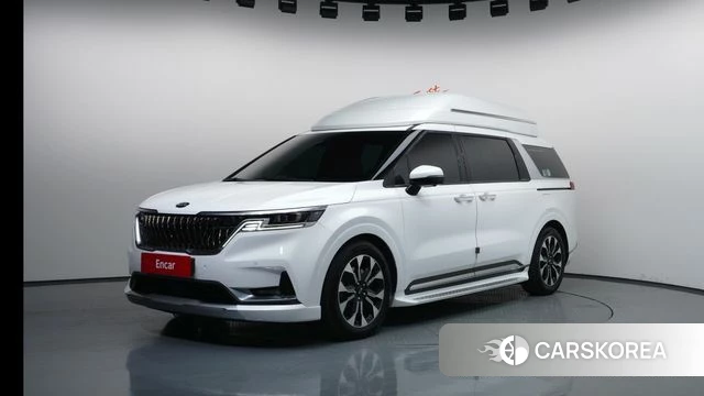 Kia Carnival 4th generation 2021 Белый из Кореи
