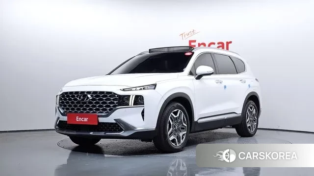 Hyundai The New Santa Fe 2021 Белый из Кореи