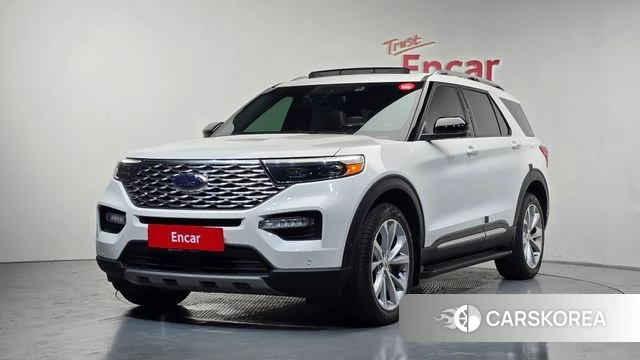Ford Explorer 6th Generation 2022 Белый из Кореи