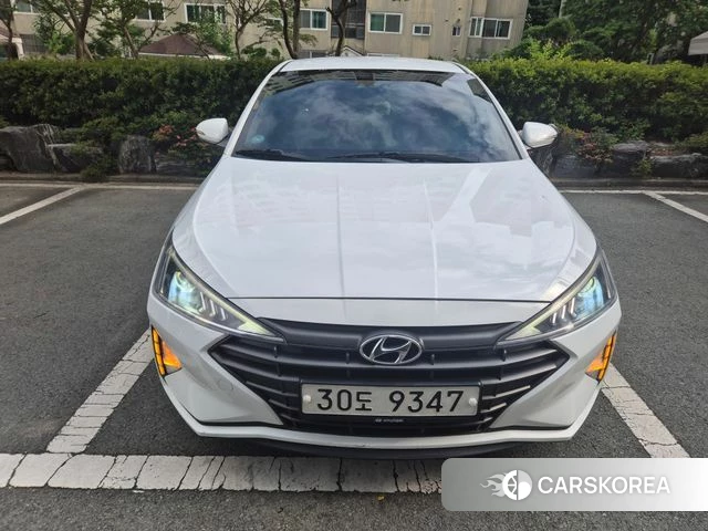 Hyundai The New Avante AD 2019 Белый из Кореи