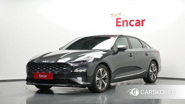 Kia K8 Hybrid 2022 Серый из Кореи