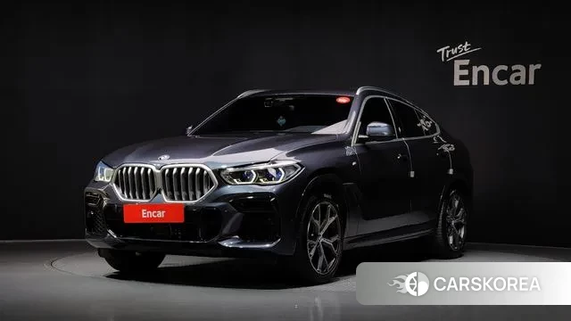 BMW X6 (G06) 2021 Серый из Кореи