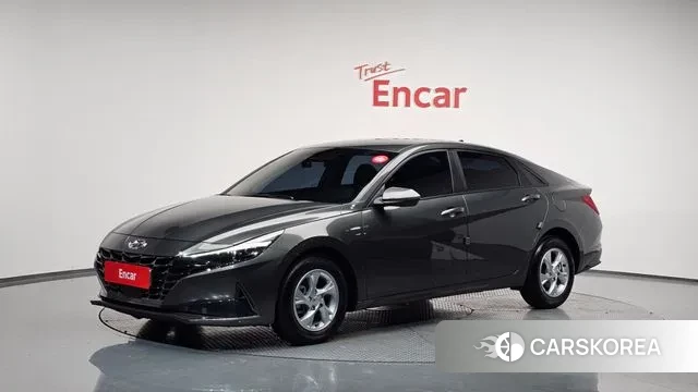 Hyundai Avante (CN7) 2021 Серый из Кореи