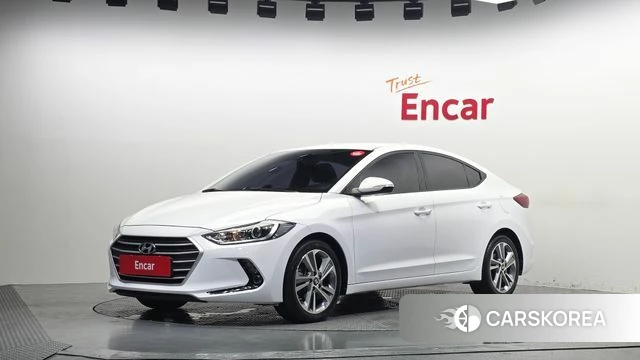 Hyundai Avante AD 2018 Белый из Кореи
