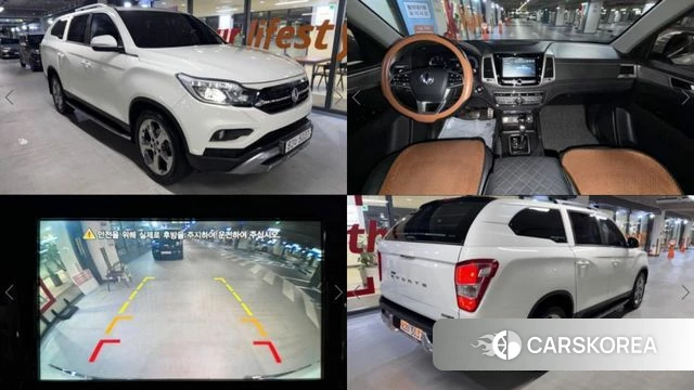 Ssangyong Rexton Sports 2018 Белый из Кореи