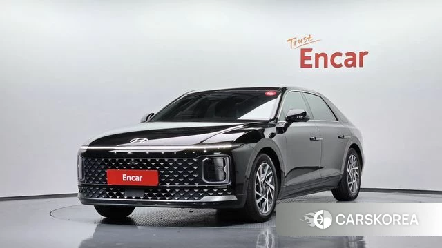Hyundai Grandeur Hybrid (GN7) 2023 Черный из Кореи
