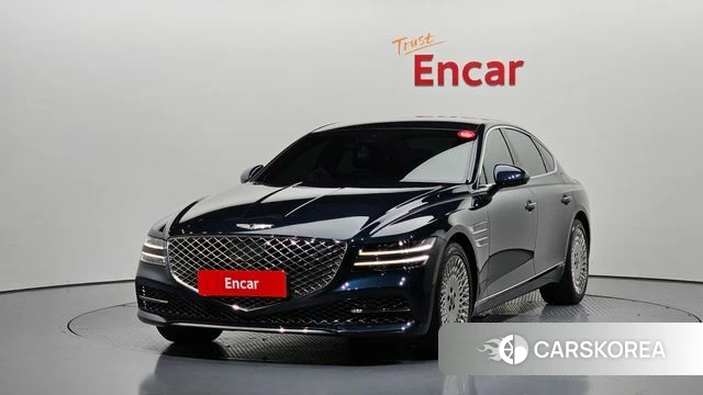 Genesis G80 (RG3) 2022 Синий нефрит из Кореи