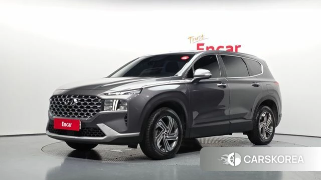 Hyundai The New Santa Fe 2021 Серый из Кореи