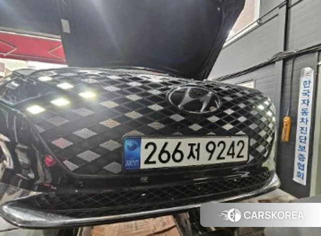 Hyundai The New Grandeur IG Hybrid 2020 Черный из Кореи