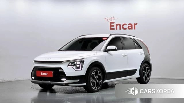 Kia Di Ol Nu Niro 2022 Белый из Кореи