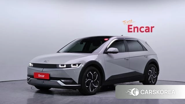 Hyundai Ionic 5 2023 Серебристо-серый из Кореи