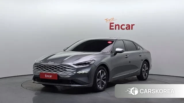 Kia K8 Hybrid 2022 Серебристо-серый из Кореи