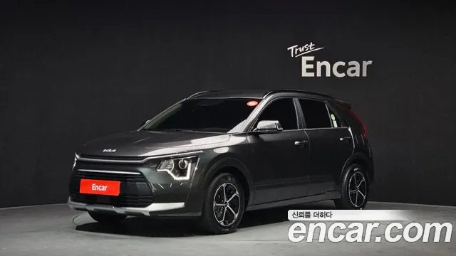 Kia Di Ol Nu Niro 2024 Серый из Кореи