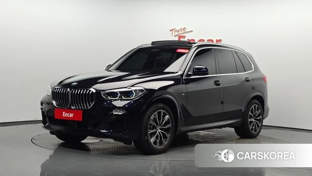 BMW X5 (G05) 2021 Черный из Кореи