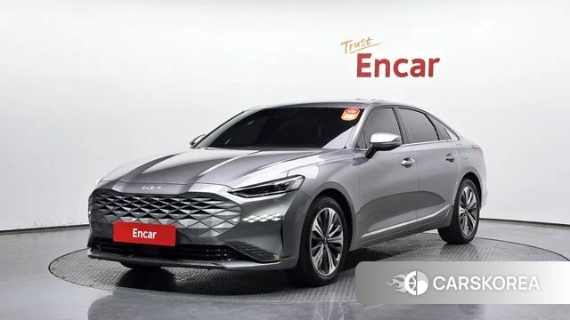Kia K8 Hybrid 2022 Серый из Кореи