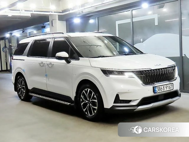 Kia Carnival 4th generation 2021 Белый из Кореи