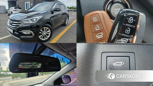 Hyundai Santa Fe The Prime 2018 Черный из Кореи