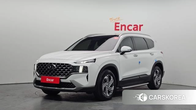 Hyundai The New Santa Fe 2023 Белый из Кореи