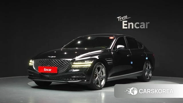 Genesis G80 (RG3) 2020 Черный из Кореи