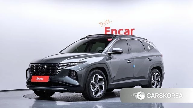 Hyundai Tucson (NX4) 2021 Темно-зеленый из Кореи