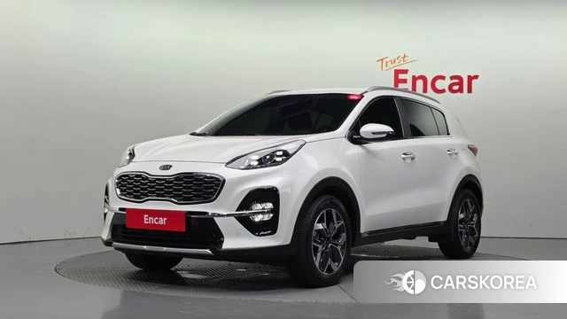 Kia Sportage The Bold 2021 Белый из Кореи