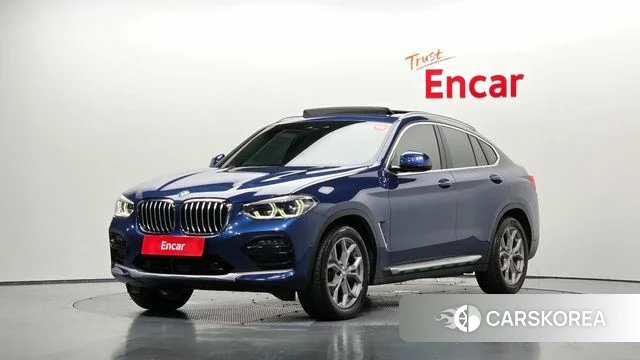 BMW X4 (G02) 2020 Синий из Кореи
