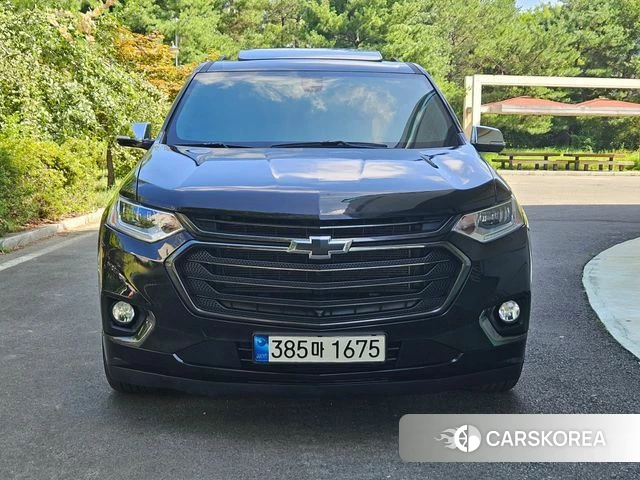 Chevrolet (GM Daewoo) Traverse 2021 Черный из Кореи