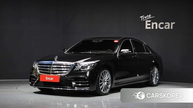 Mercedes-Benz S-Class W222 2018 Черный из Кореи