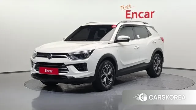 Ssangyong Beautiful Korando 2021 Белый из Кореи