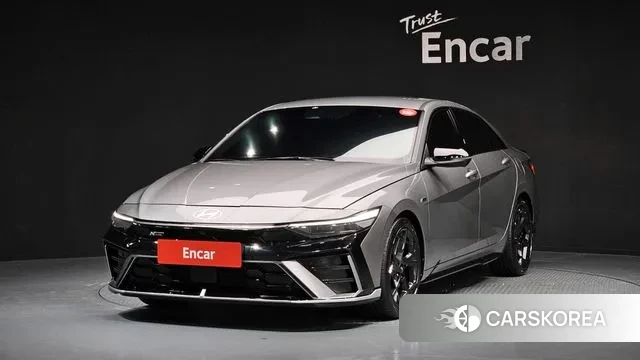 Hyundai The New Avante (CN7) 2024 Серый из Кореи