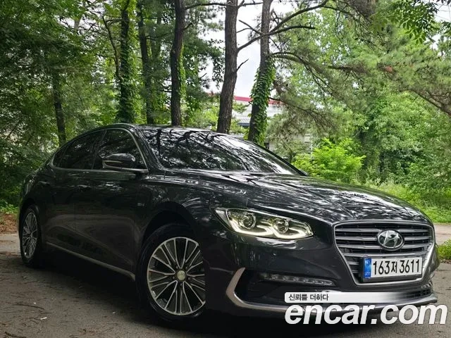 Hyundai Grandeur IG Hybrid 2018 Серый из Кореи