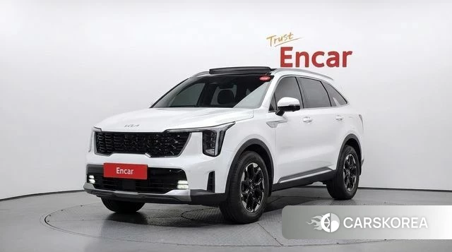 Kia The New Sorento 4th Generation 2023 Белый из Кореи