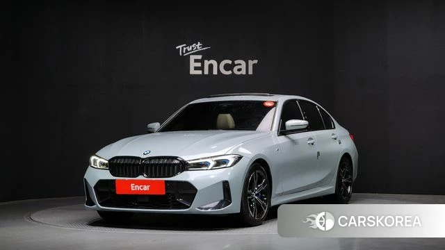 BMW 3 Series (G20) 2023 Светло-серебряный цвет из Кореи