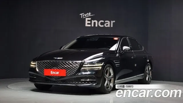 Genesis G80 (RG3) 2020 Черный из Кореи