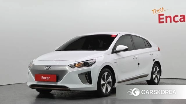 Hyundai Ionic Electric 2018 Белый из Кореи
