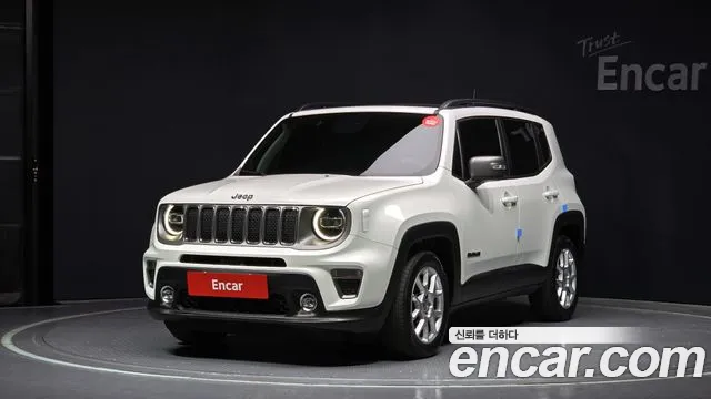Jeep Renegade 2021 Белый из Кореи