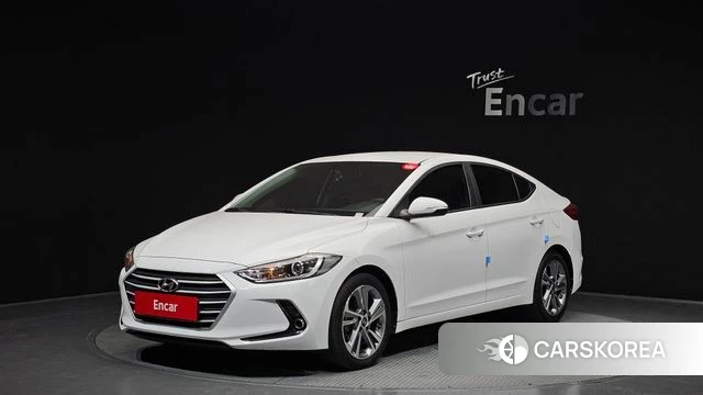 Hyundai Avante AD 2018 Белый из Кореи