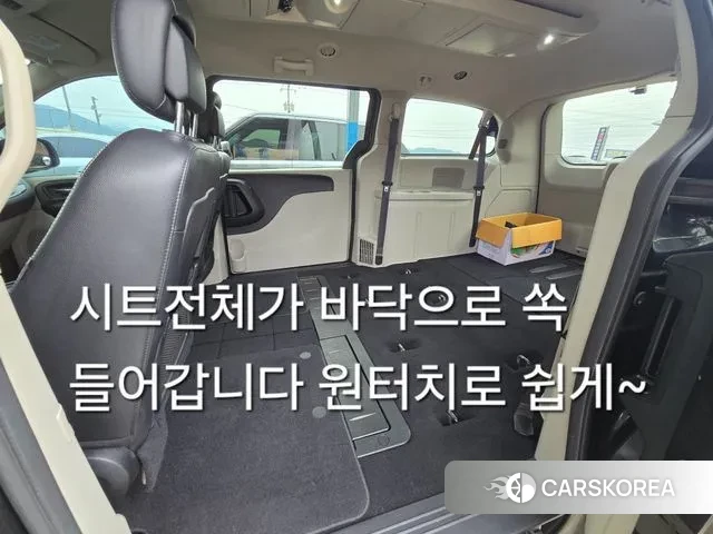 Dodge Grand Caravan 2019 Черный из Кореи