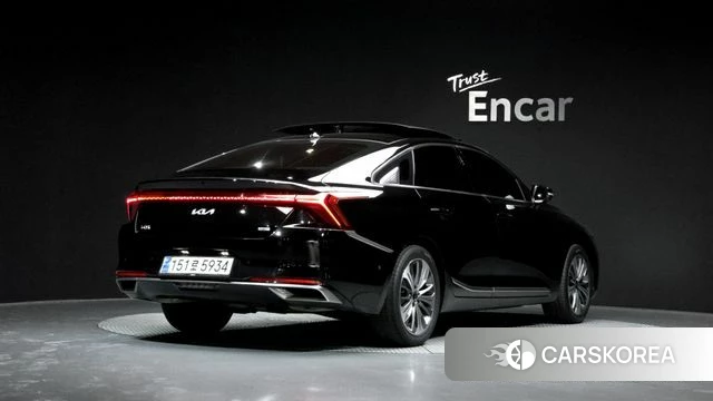 Kia K8 Hybrid 2022 Черный из Кореи