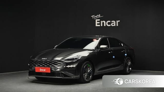 Kia K8 Hybrid 2022 Серый из Кореи