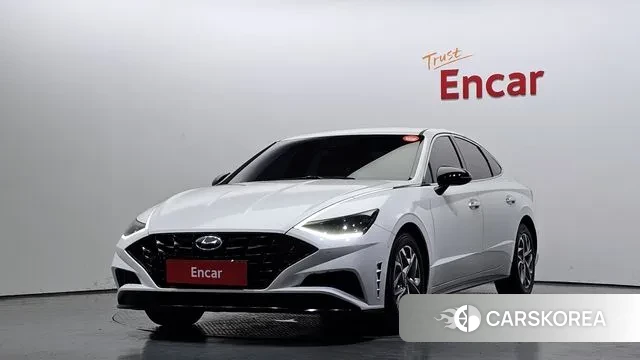 Hyundai Sonata (DN8) 2021 Белый из Кореи