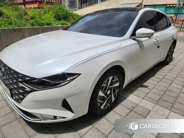 Hyundai The New Grandeur IG Hybrid 2022 Белый из Кореи